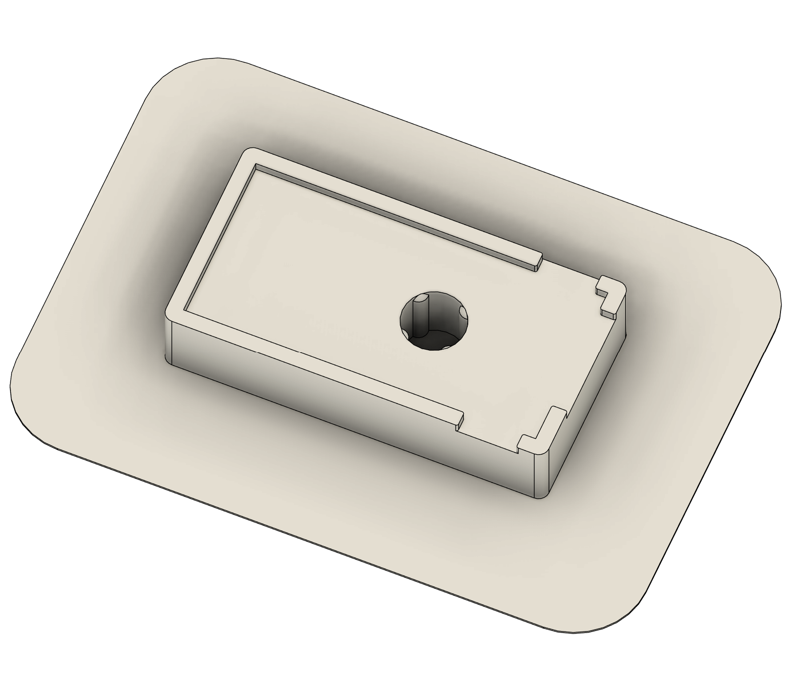 BTT S2DW Accelerometer Bed Mount for Input Shaper