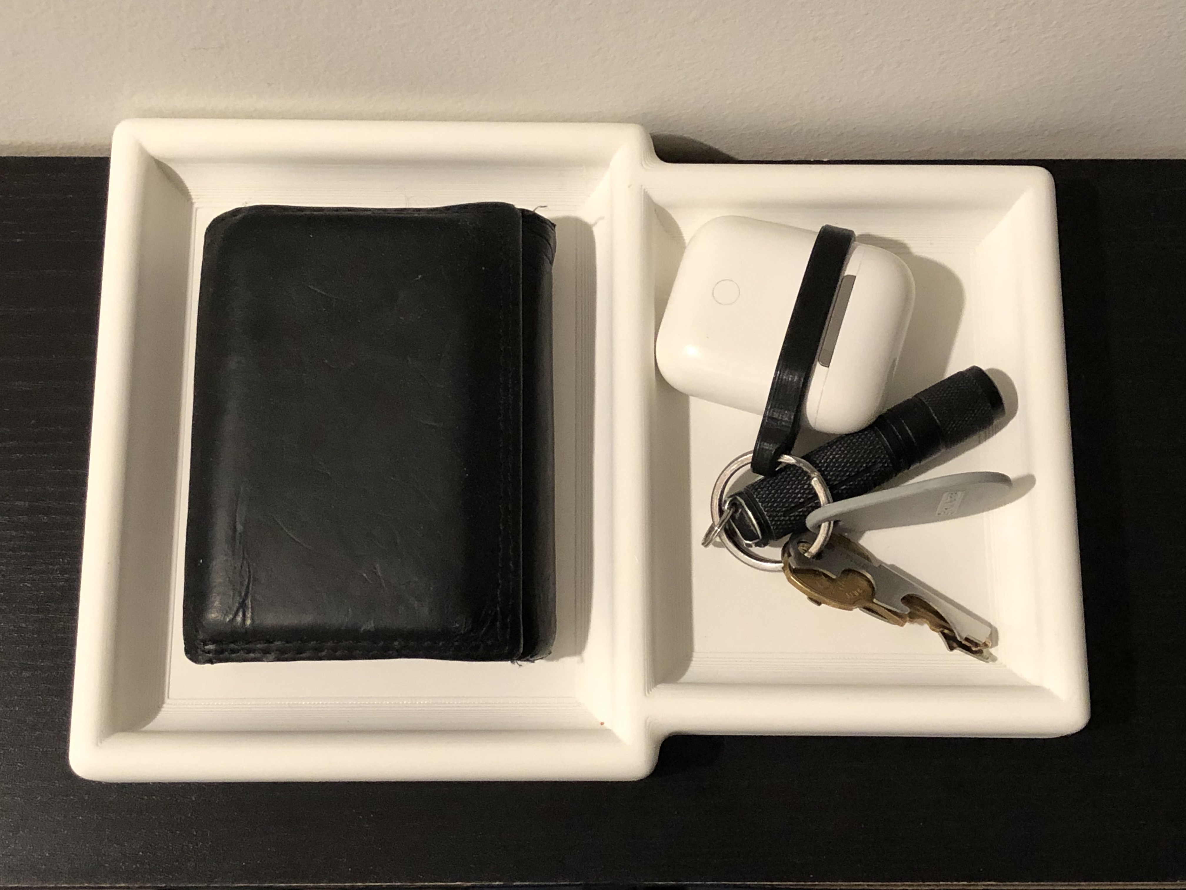 Wallet and Keys Tray
