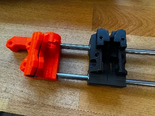 Dragon Burner X Carriage mount for 45mm spaced rods