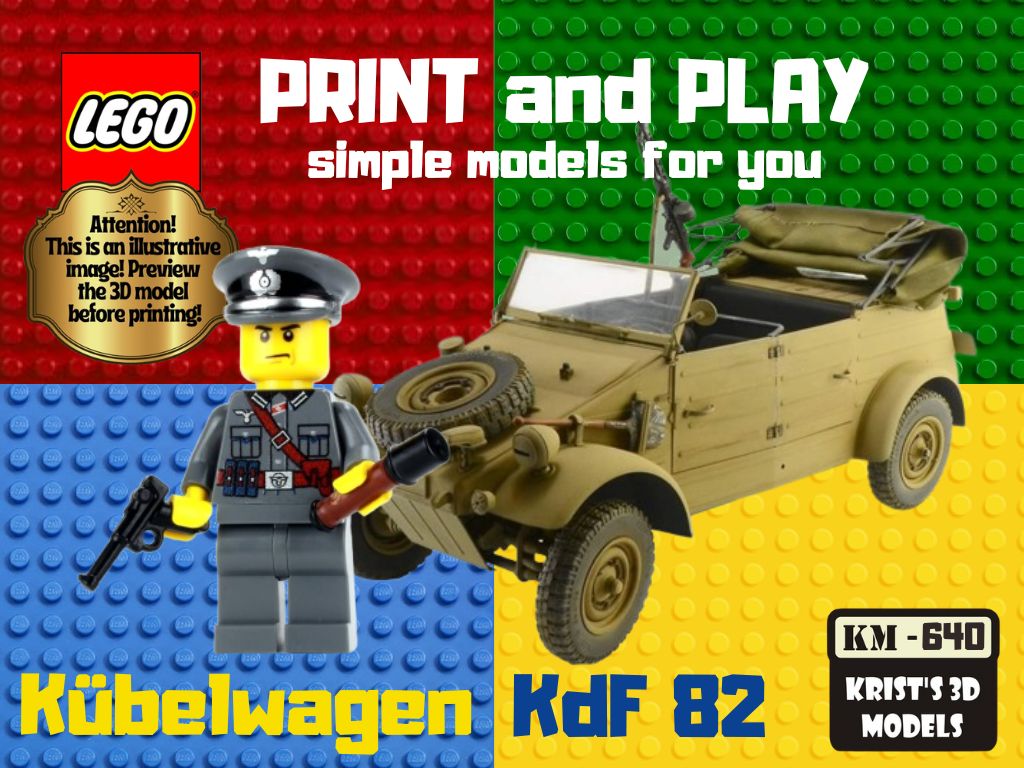LEGO Volkswagen KDF 82 Kübelwagen