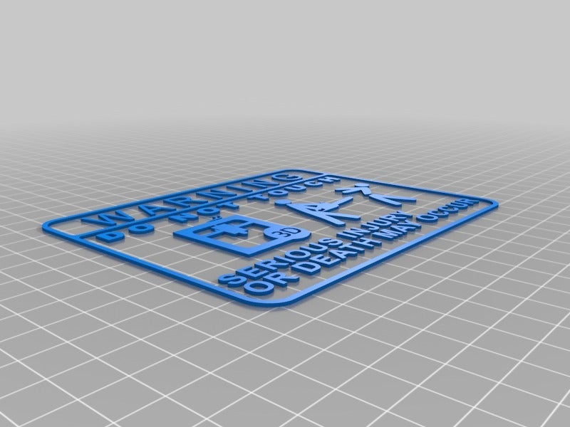 Miniatura 4 do modelo 3D Do not Touch 3D Printer (Chainsaw Version)
