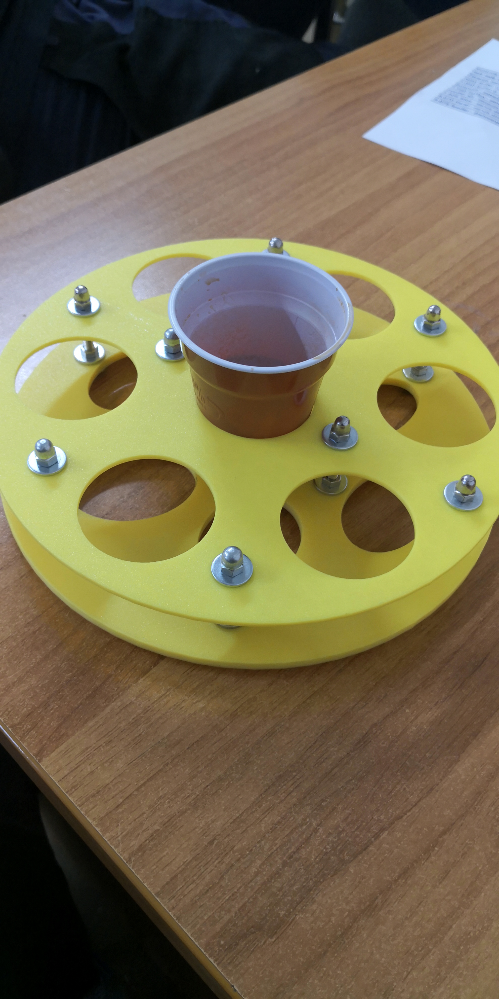 Coffee cup holder