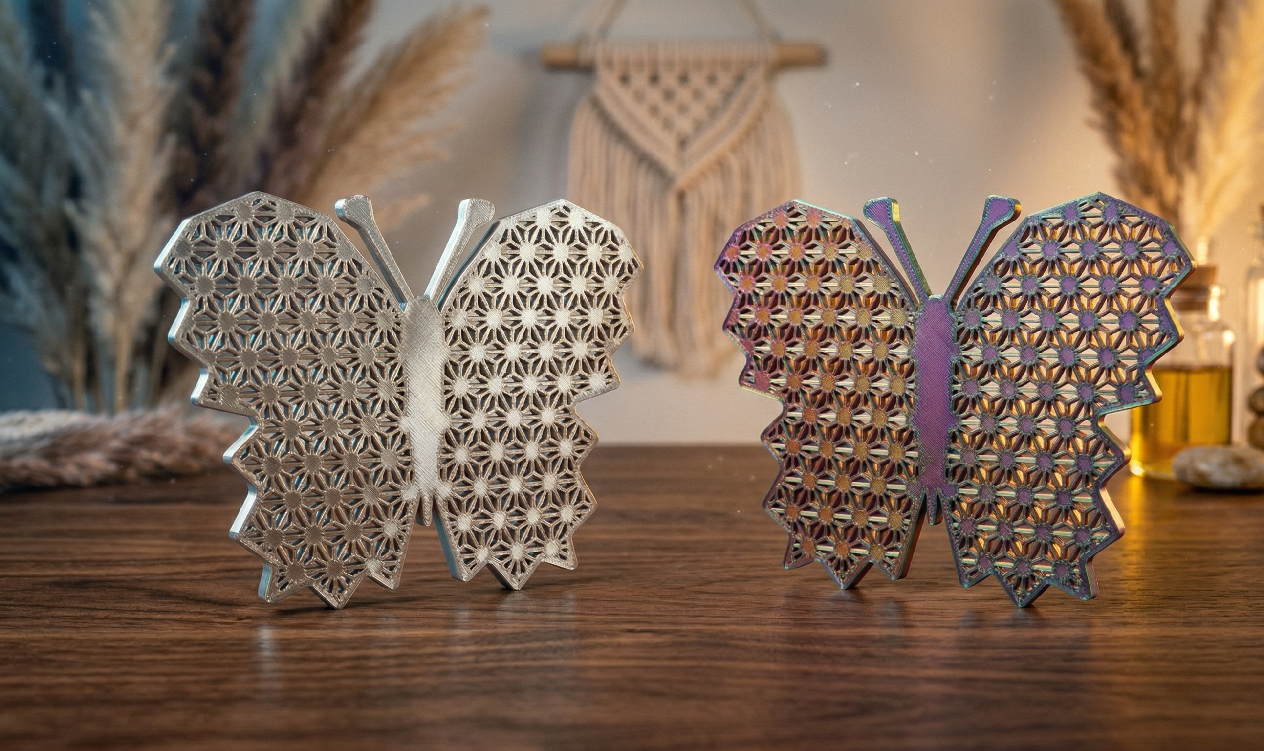 Artisan Geometric Butterfly 3D model by kkmmedia3d