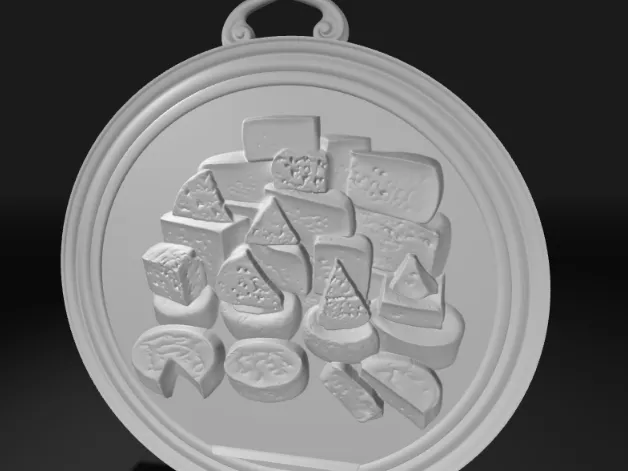 all the cheese ( relief sculpture  )