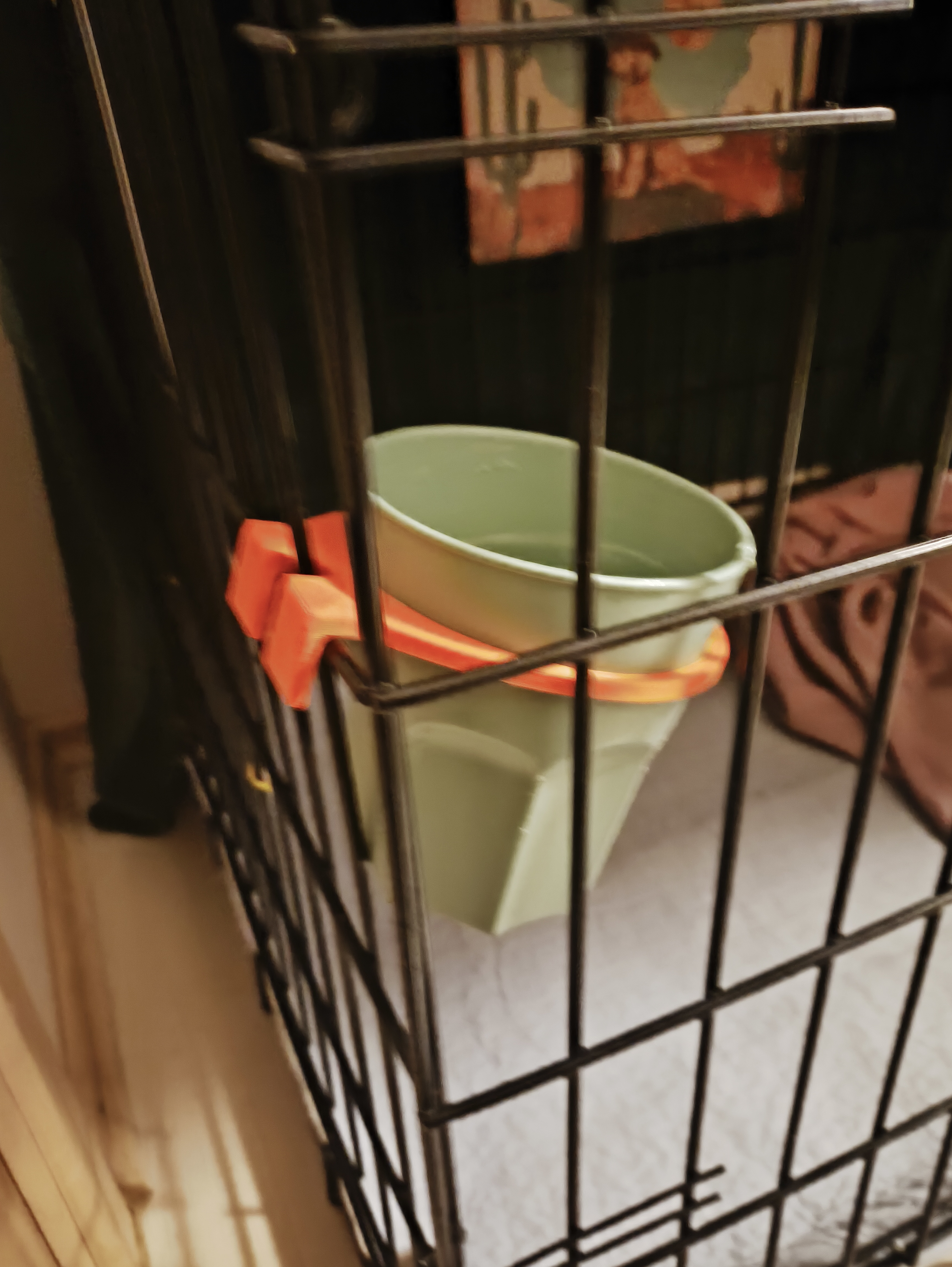 DRINKBUDDY: The Dog Cage Water Cup Adaptor