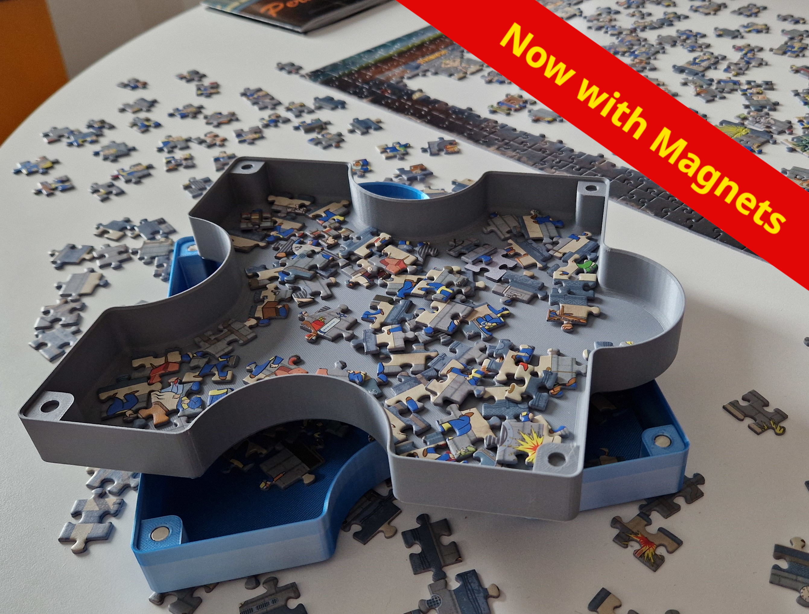 Stackable Puzzle Trays