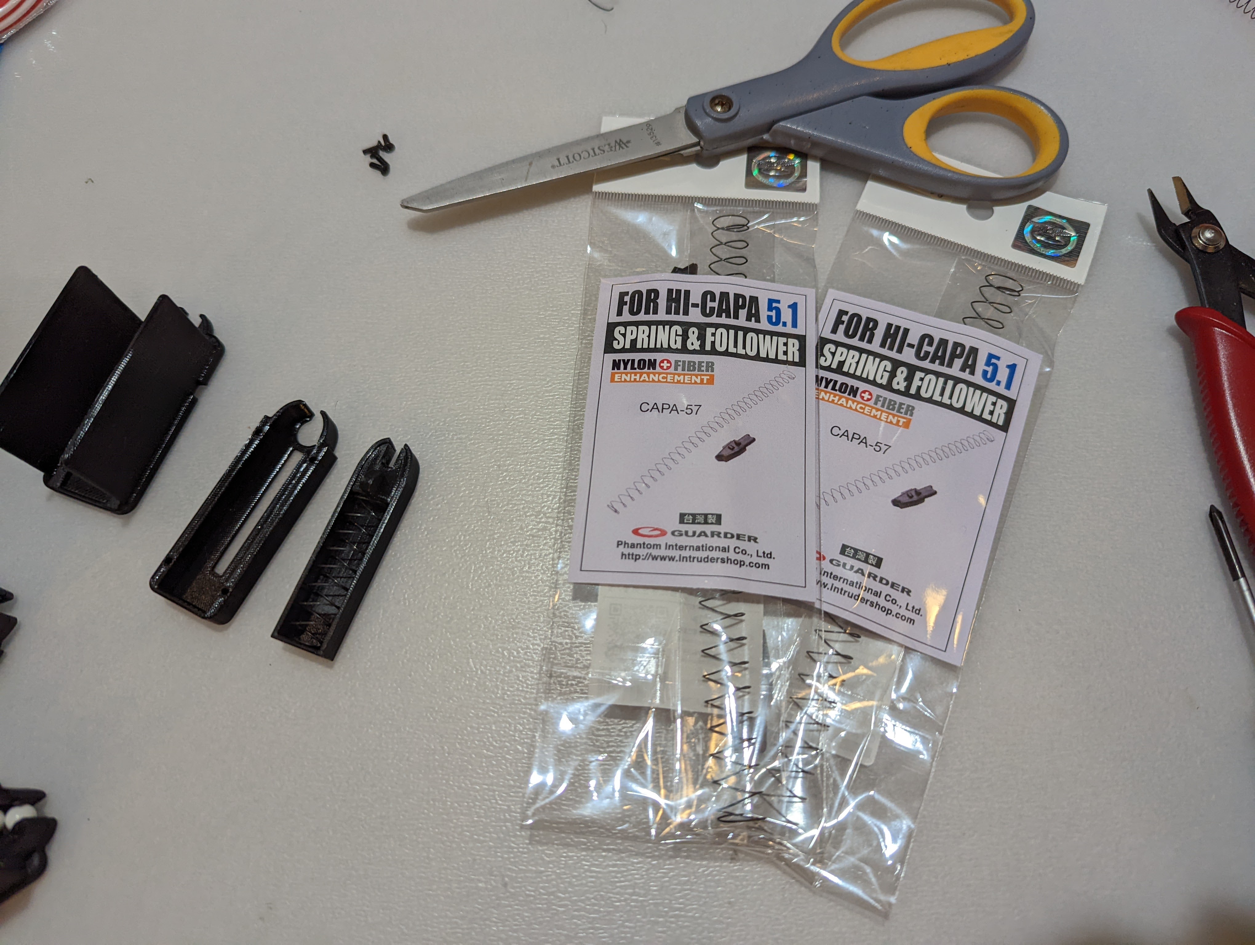 Marushin M1 Garand Airsoft Gun Clips, 6mm, Updated 8/1/22 by