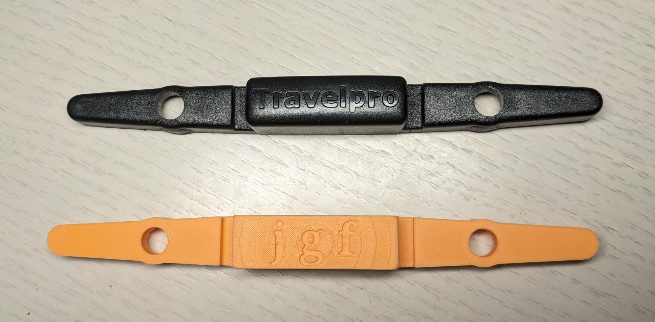 TravelPro Walkabout 3 Suitcase Handle Button PLUS Customizable Template
