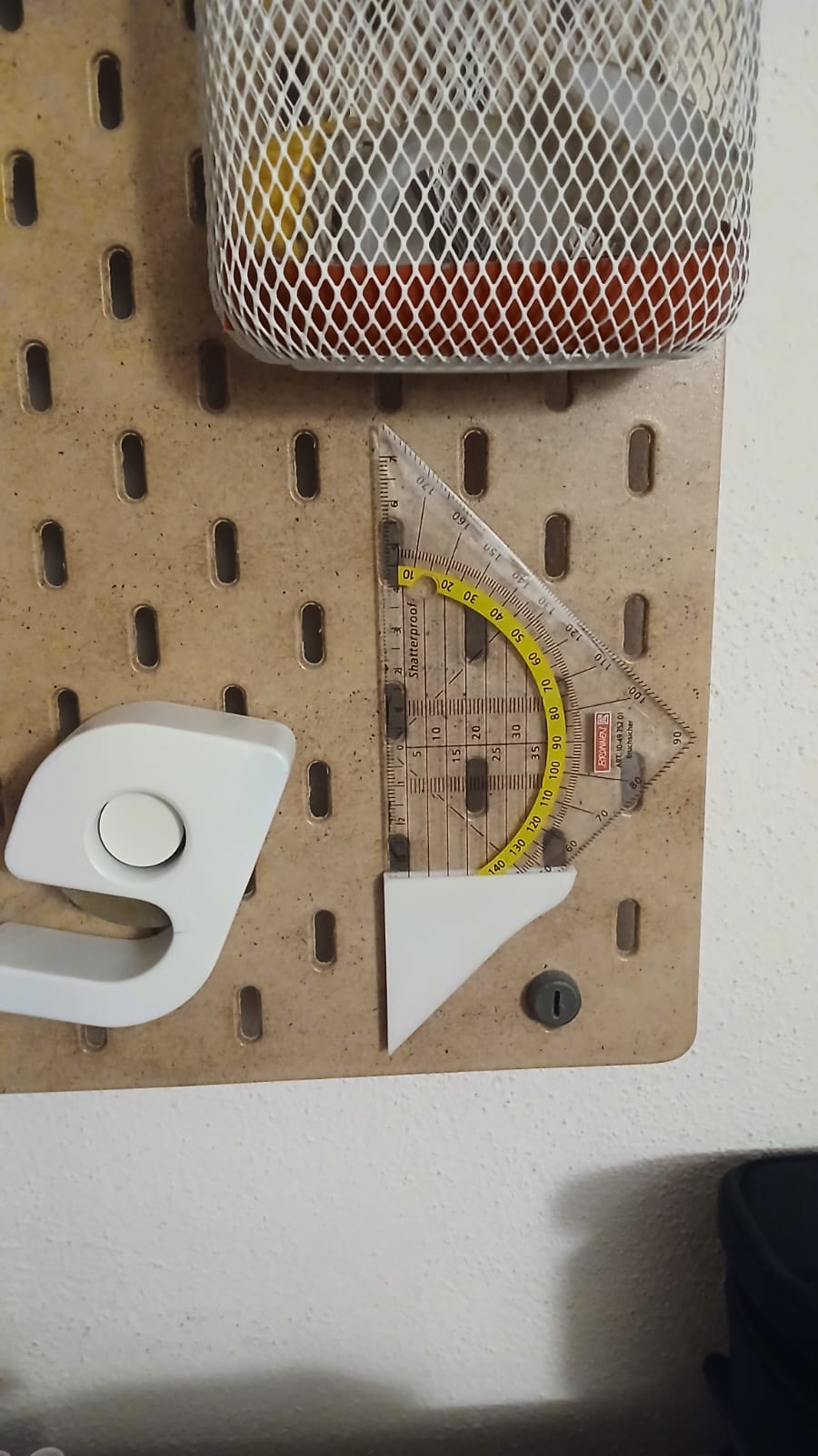 Ikea Skadis Geodreieckhalter