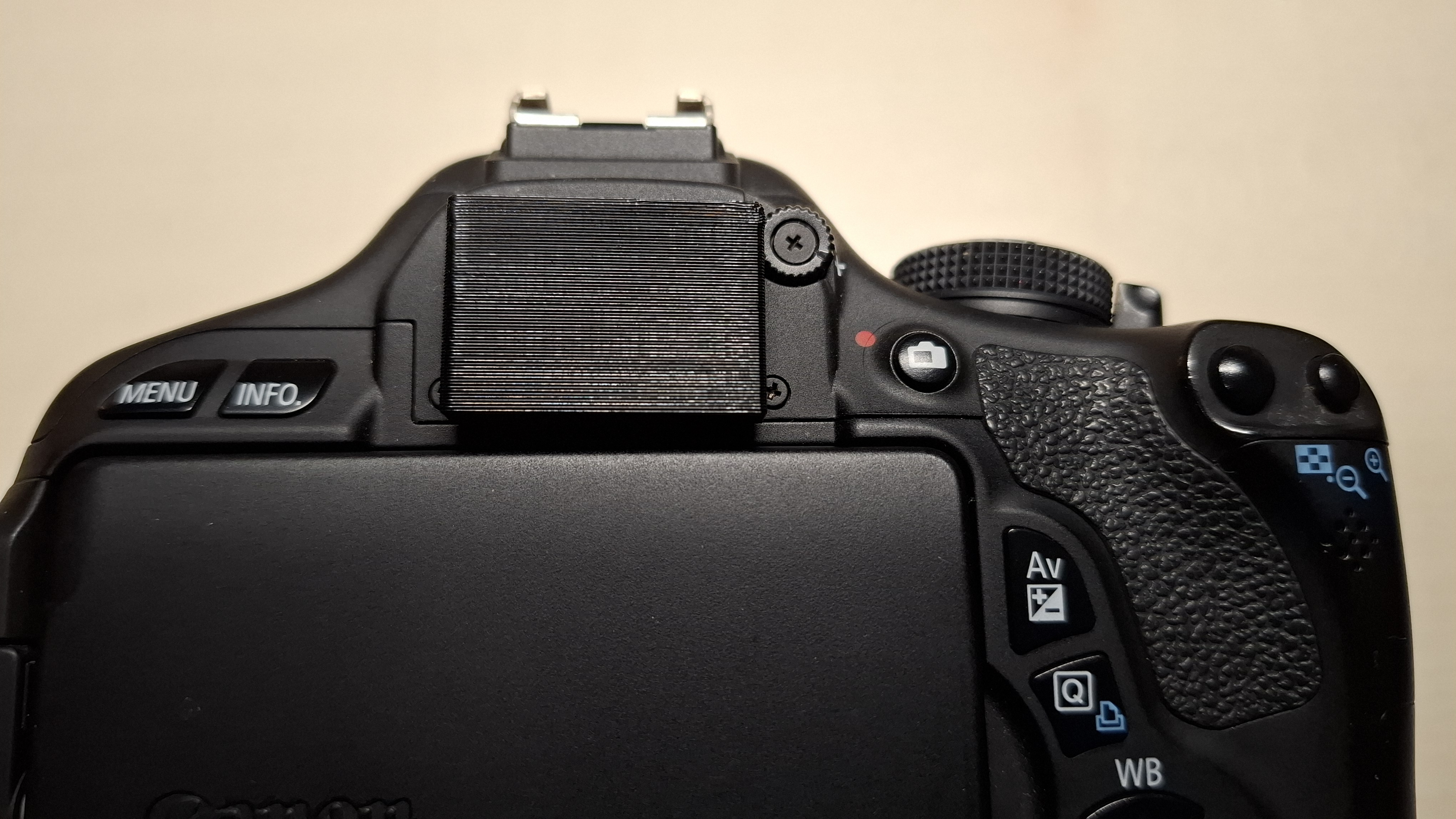 Canon viewfinder cover