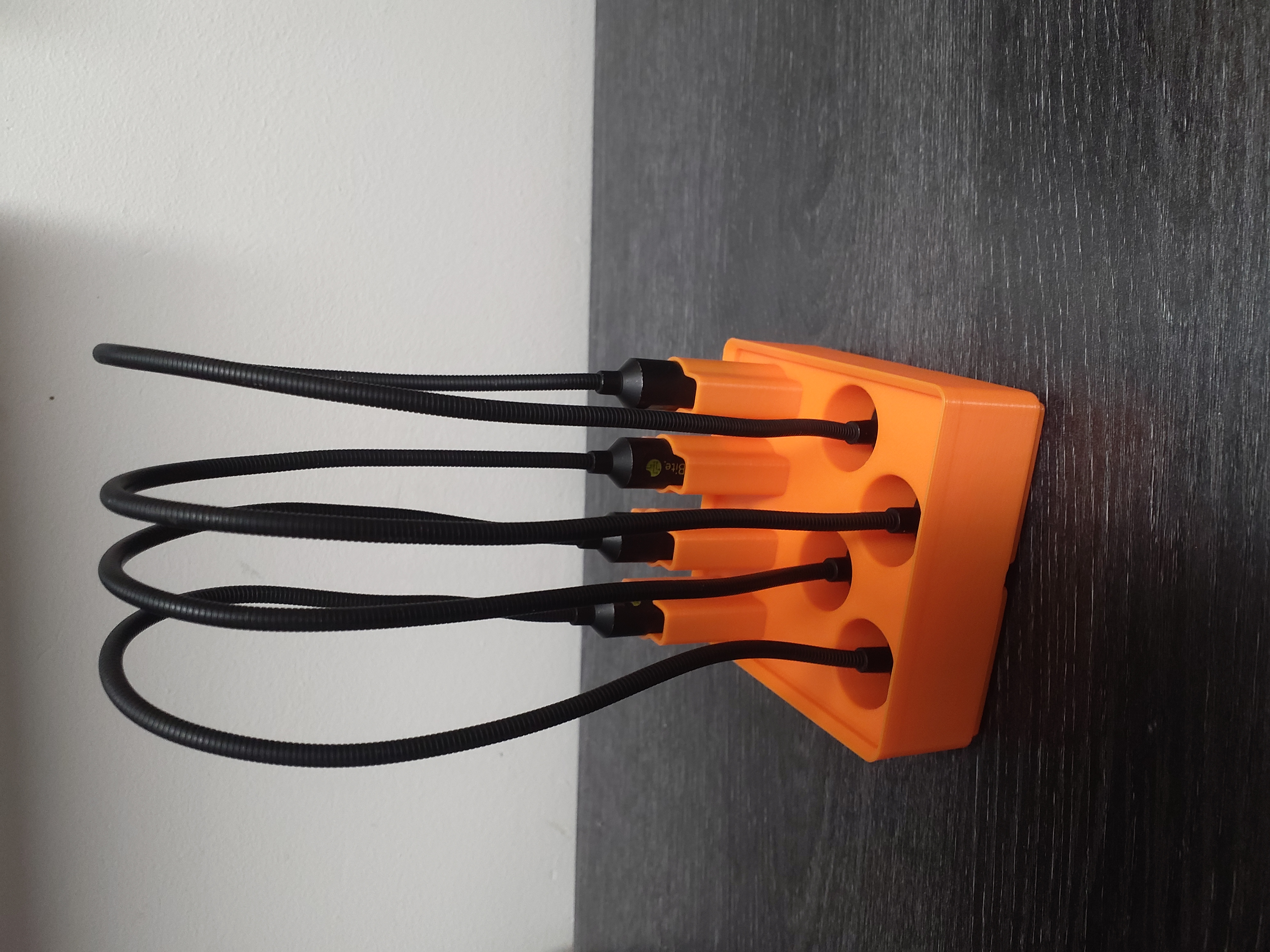 Gridfinity Holder For 4 PCbite SP10 Probes