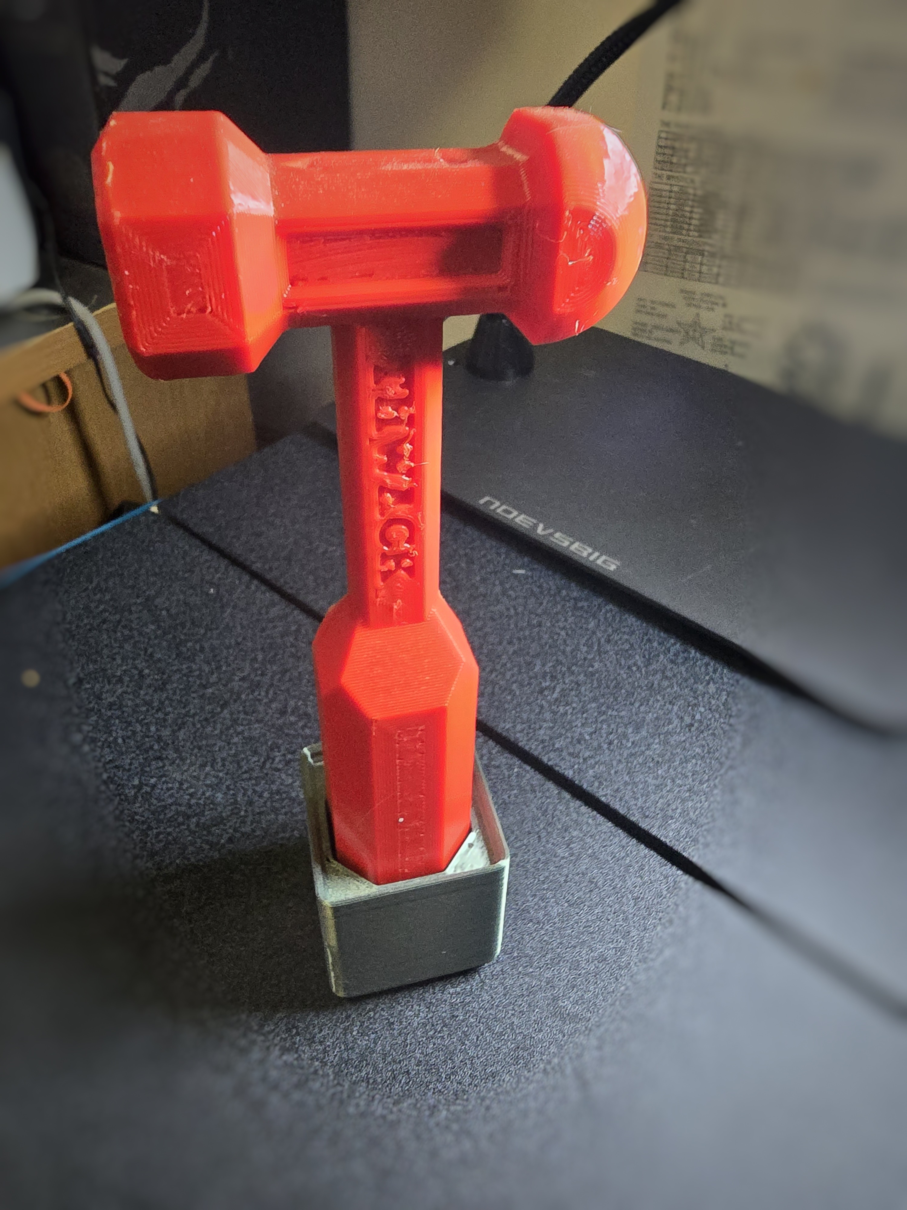 Small Footprint Gridfinity Thwack Holder
