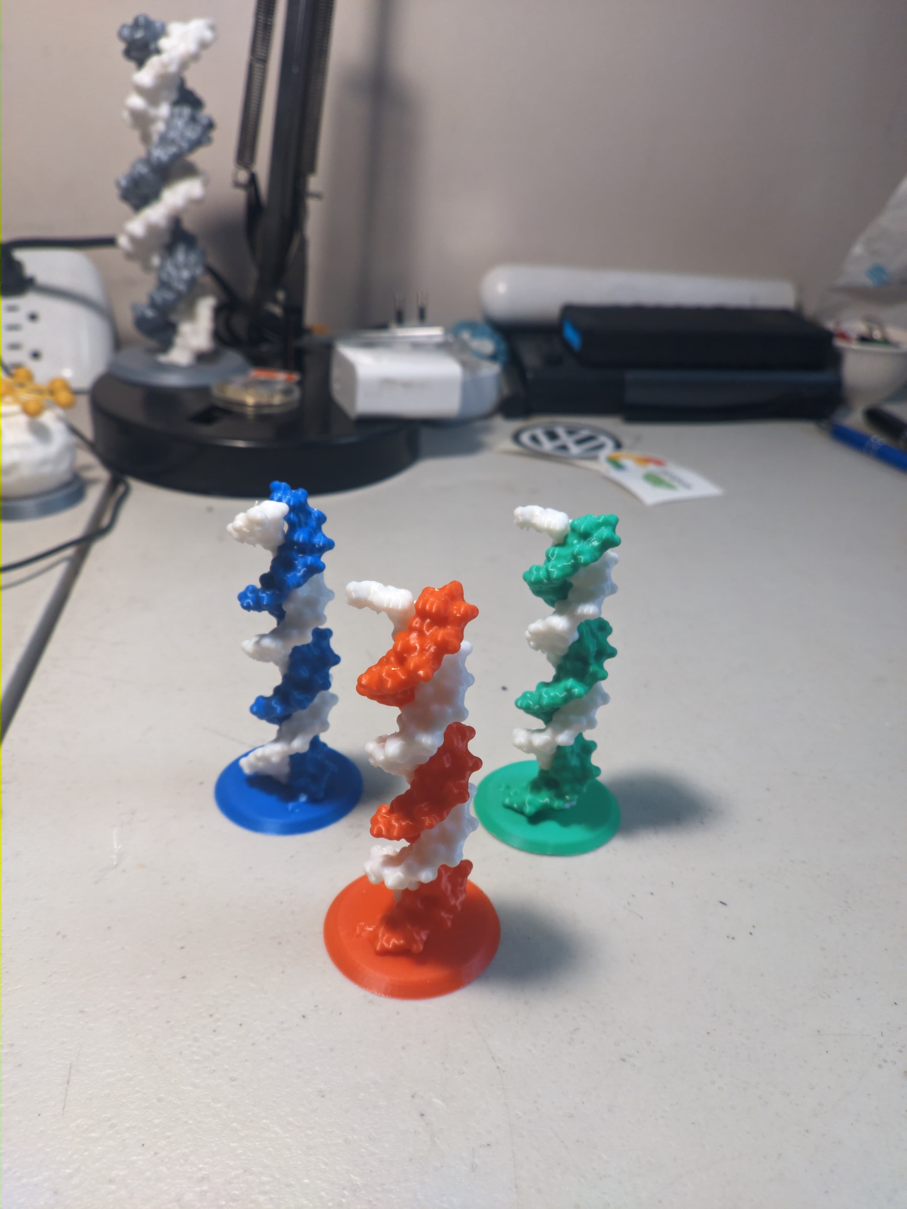DNA model ornament