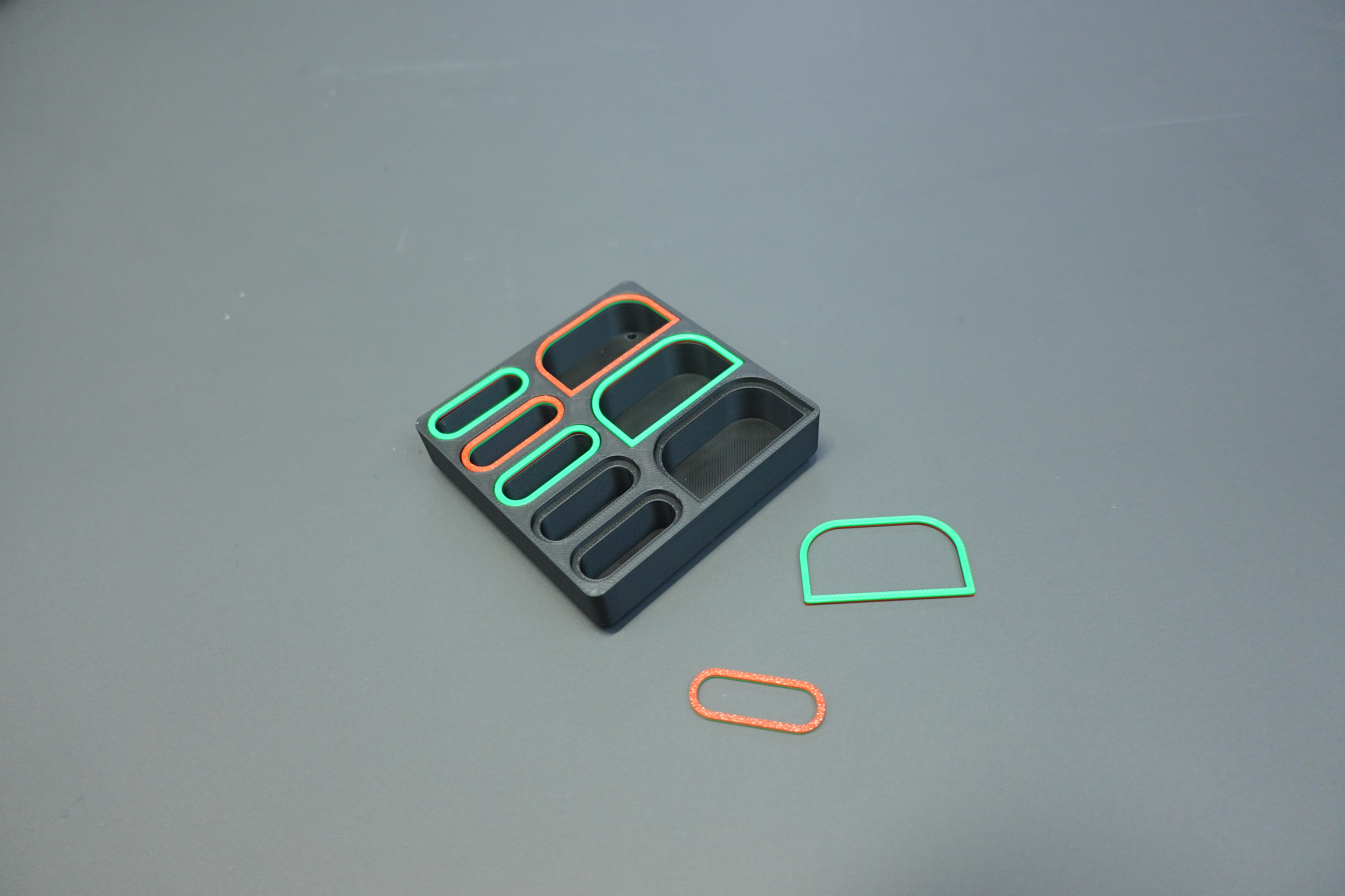 Gridfinity Element - 2x2 Battery Holder for Sony-ZV1 and Panasonic DC-S5M2XCE