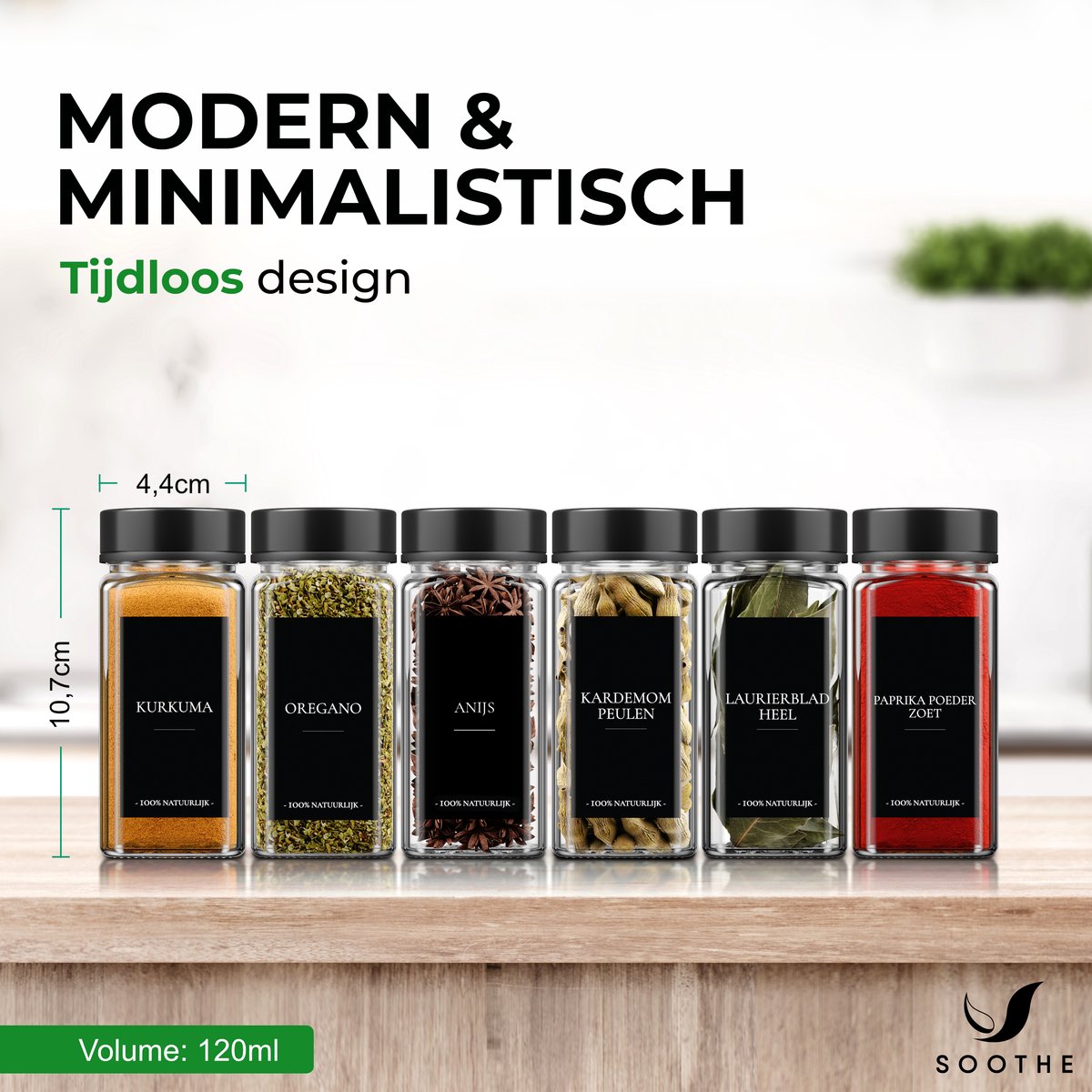 Miniatura 8 do modelo 3D Stackable Rack Spice Jars