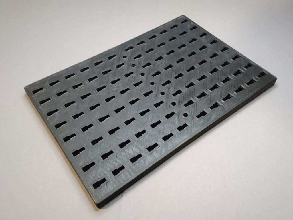 fischertechnik base plate / Grundplatte 250 (188 x 128 mm) and 125 (128 ...