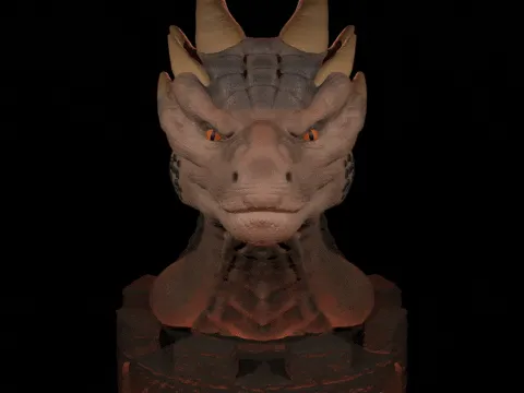 Draco Bust ( Dragonheart)