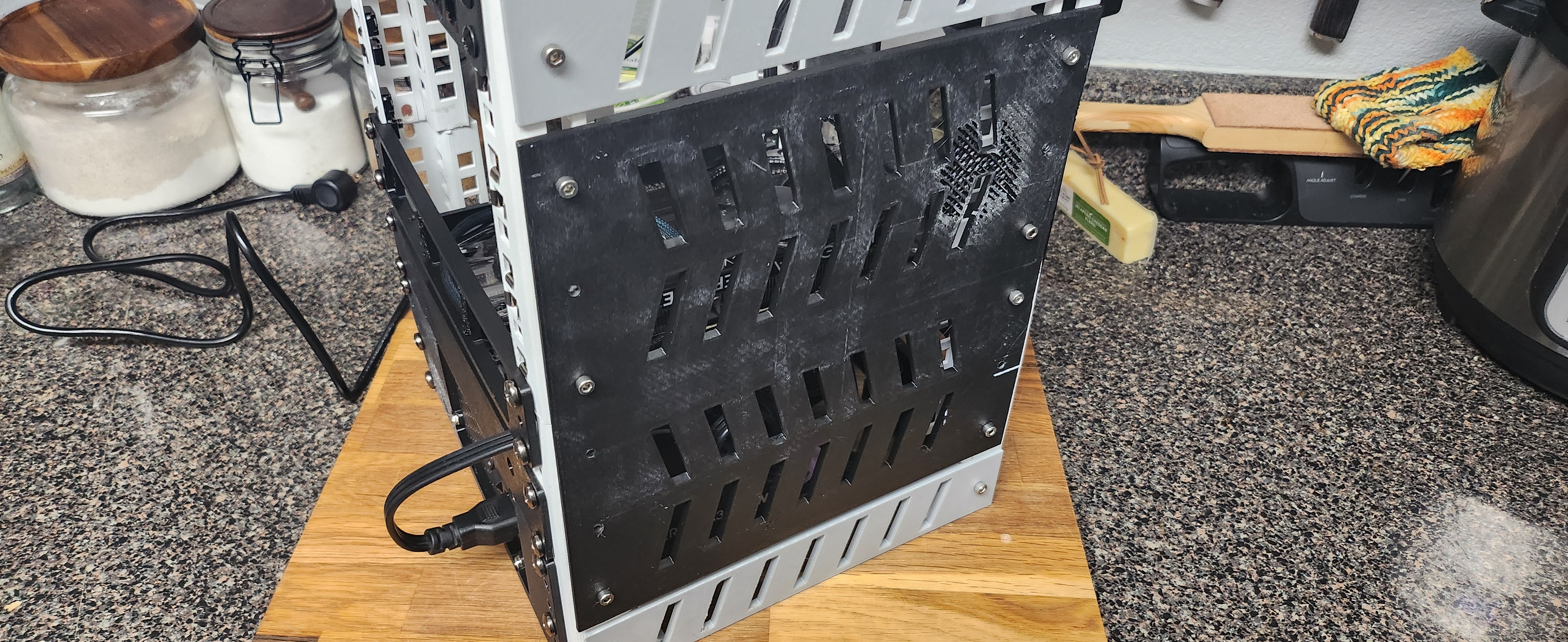 6U Side Panel for 10 inch rack