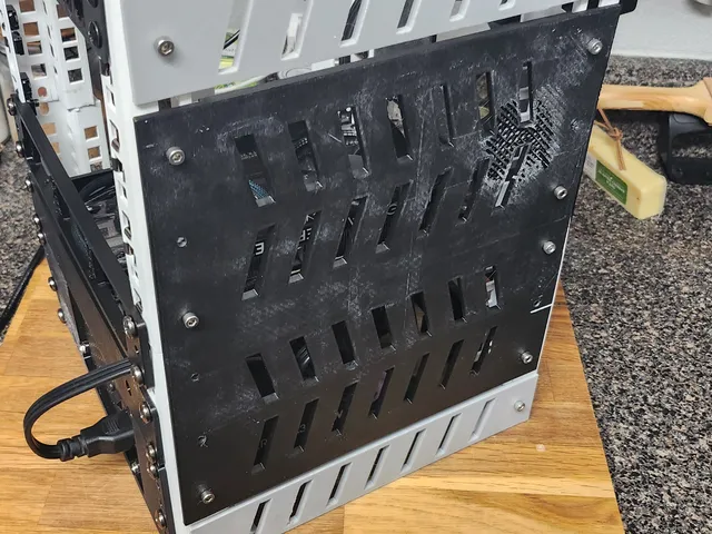 6U Side Panel for 10 inch rack