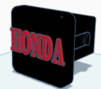 HONDA hitch receiver cap