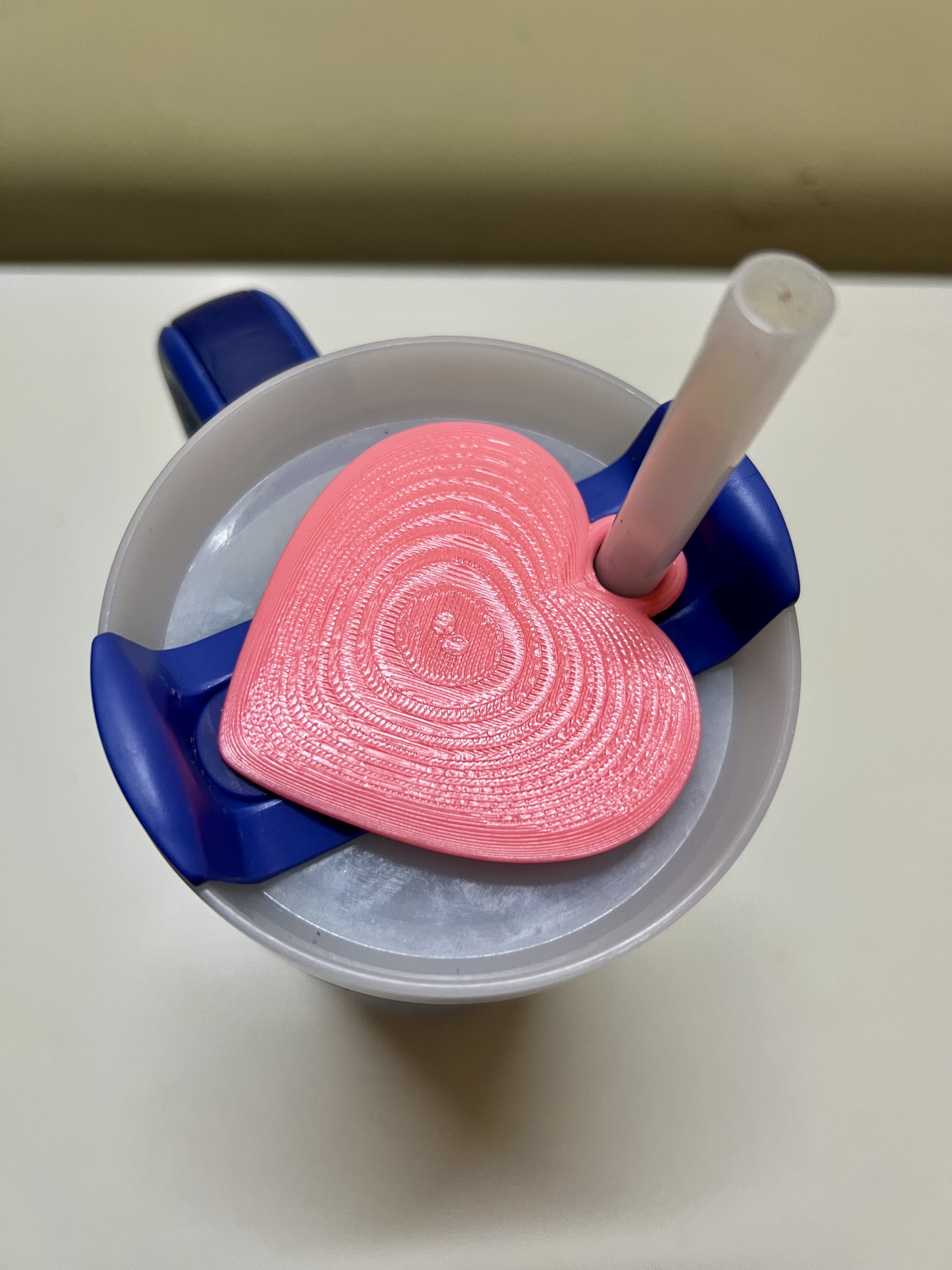 30oz Stanley Topper (3D Heart)