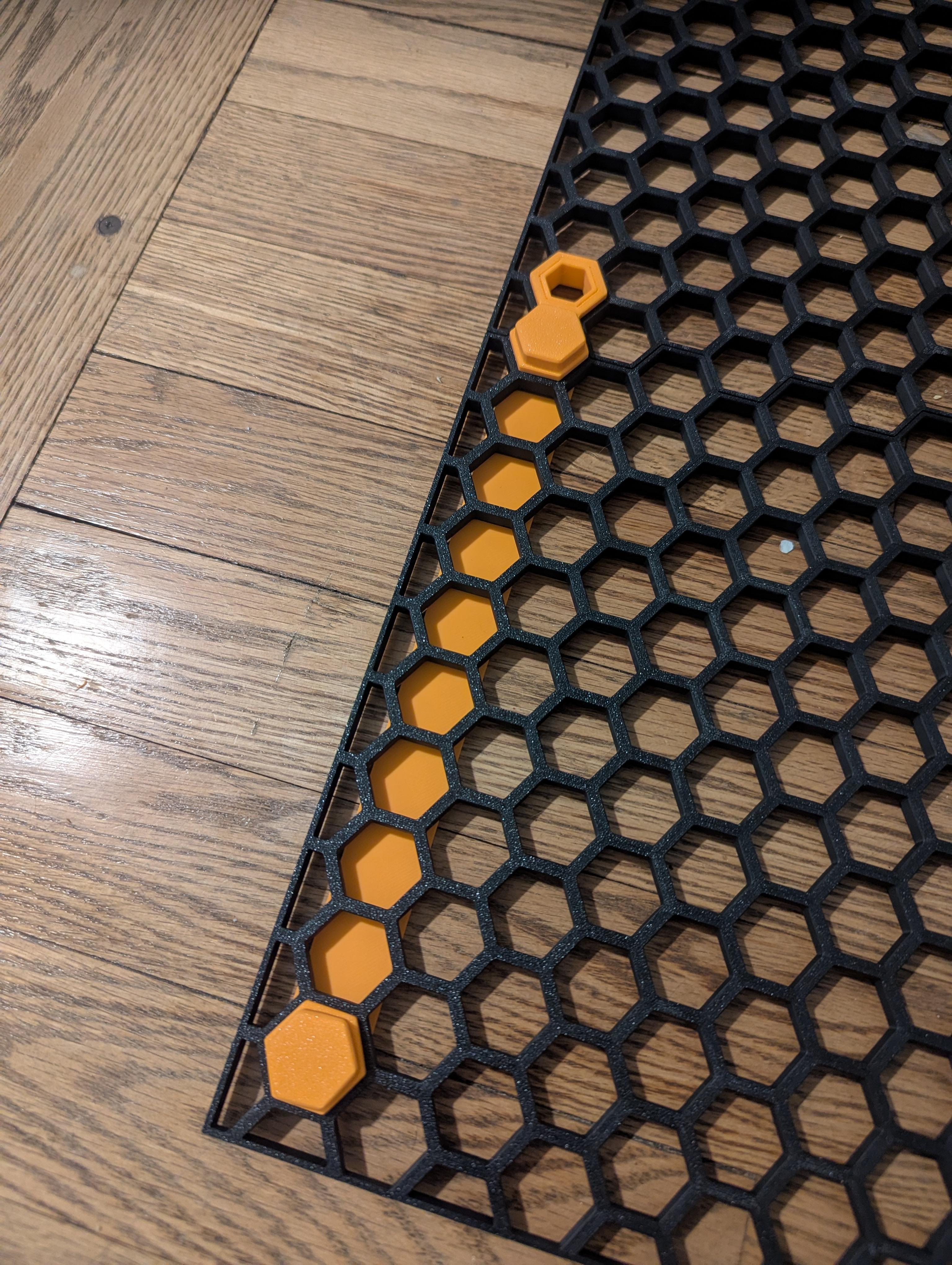 HSW OpenSCAD Double Sided Tape Mounting Hardware