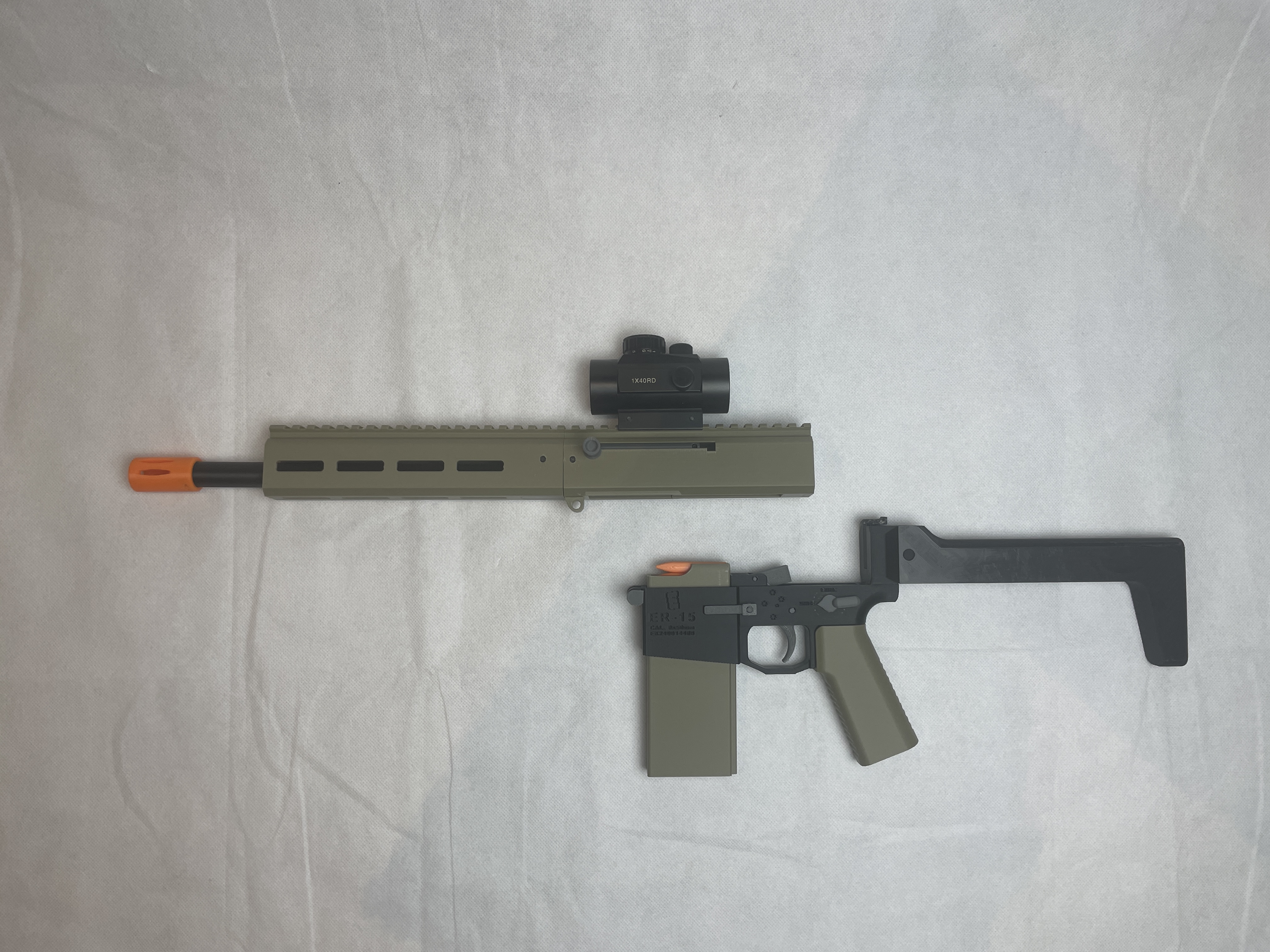 ER-15 | Toy rifle (Working!) — miniatura 7
