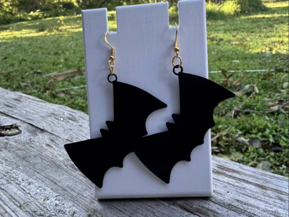 Bat Earrings/Keychain