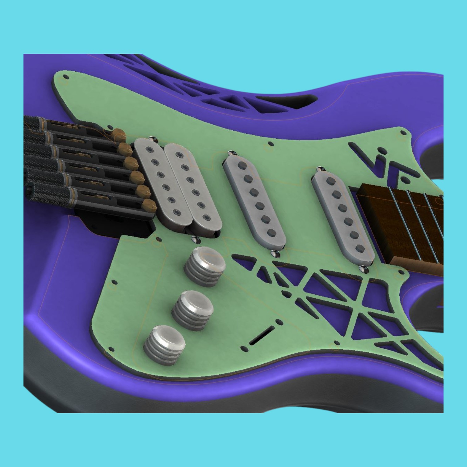 Custom Guitar Knobs