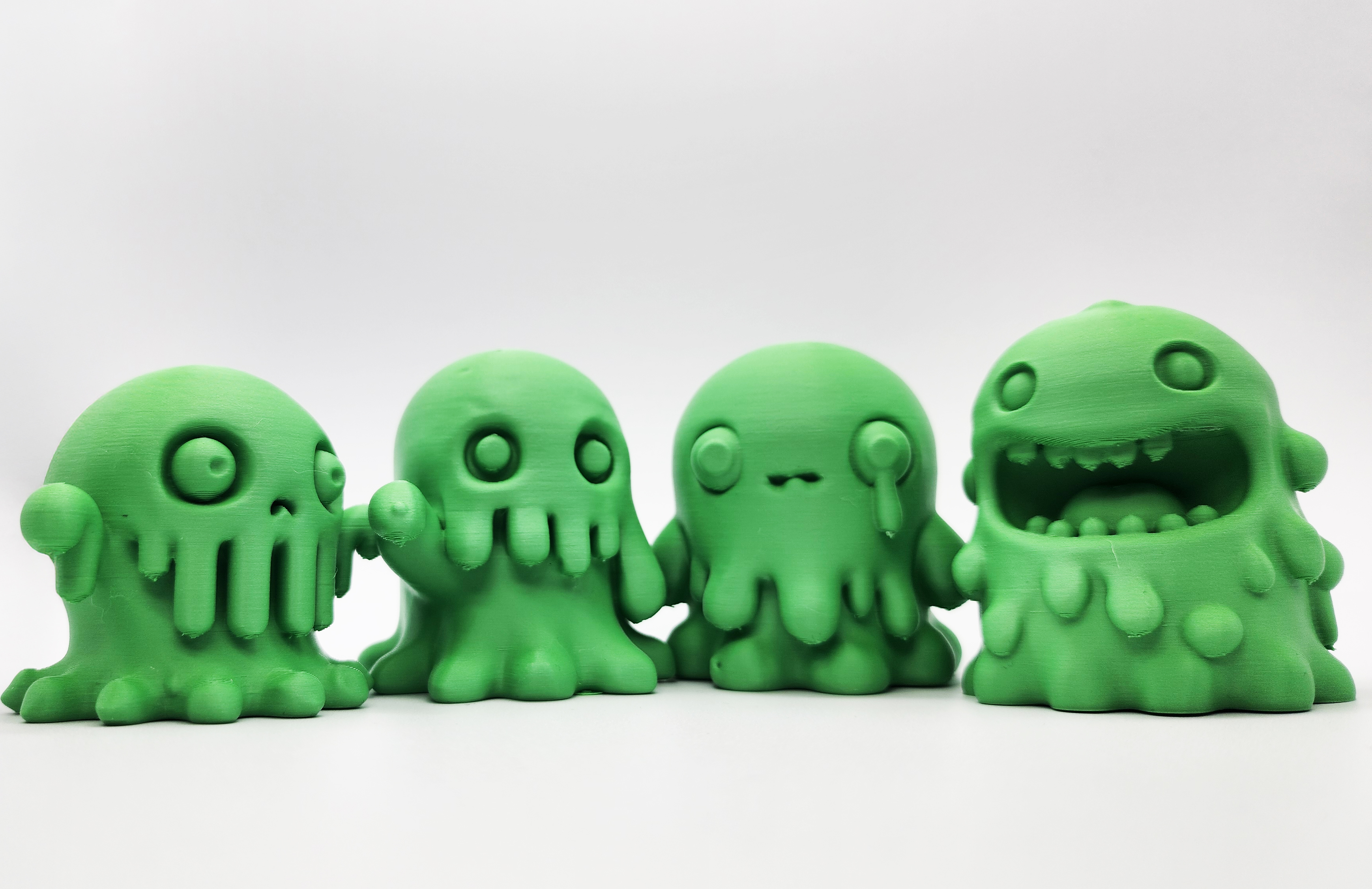 Miniatura 6 do modelo 3D 4 Cute Slimes
