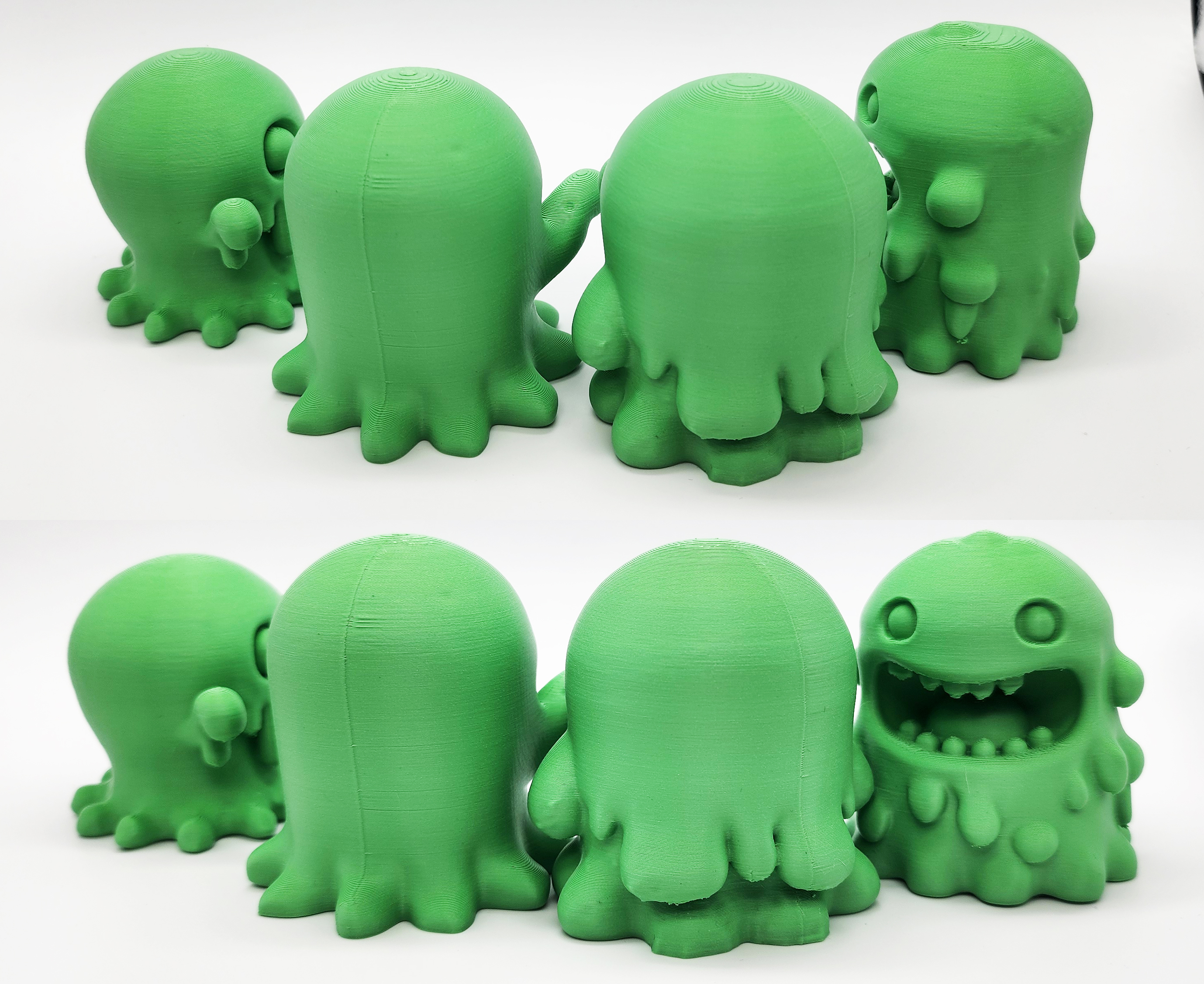 Miniatura 3 do modelo 3D 4 Cute Slimes