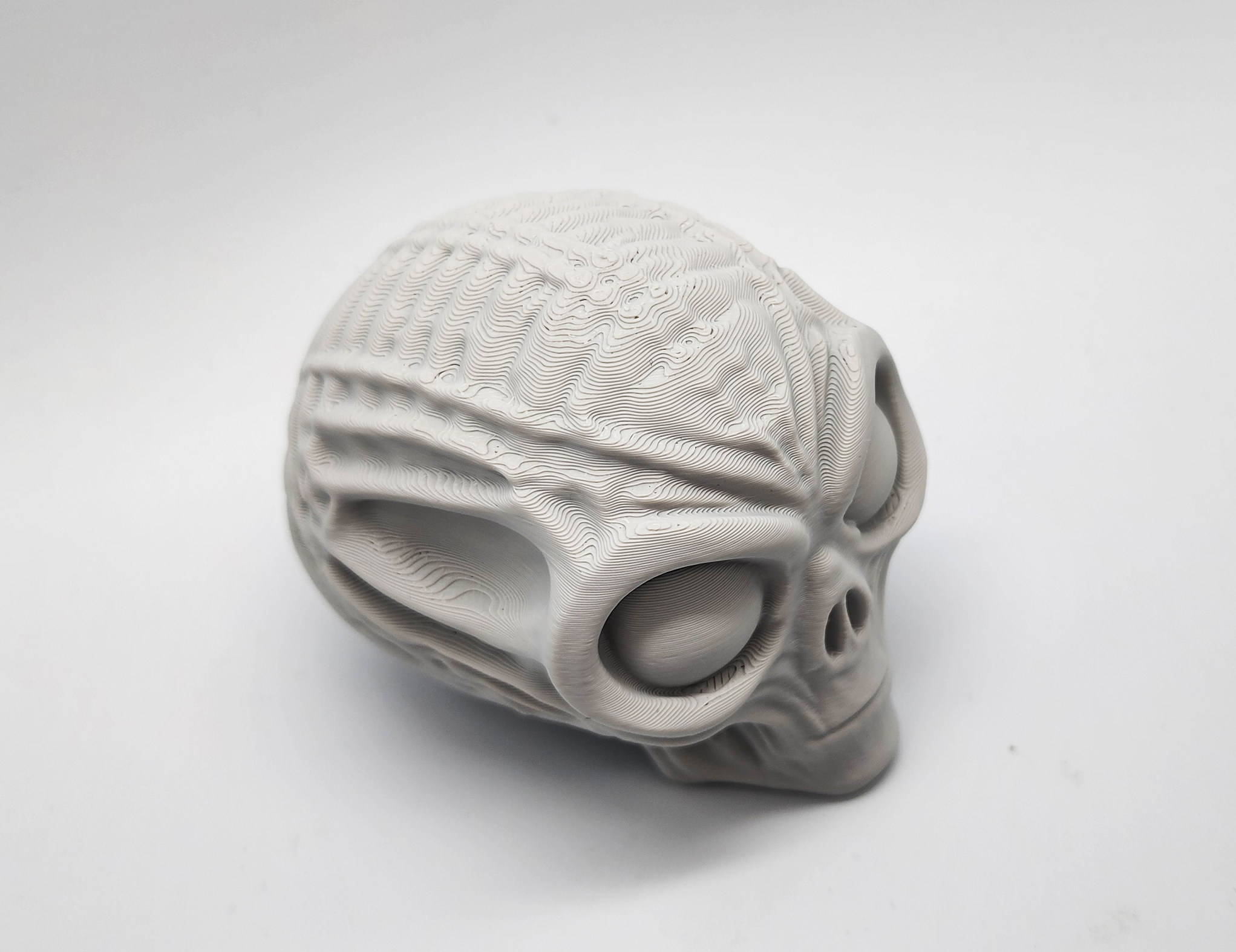 Miniatura 2 do modelo 3D Mummified Alien Skull
