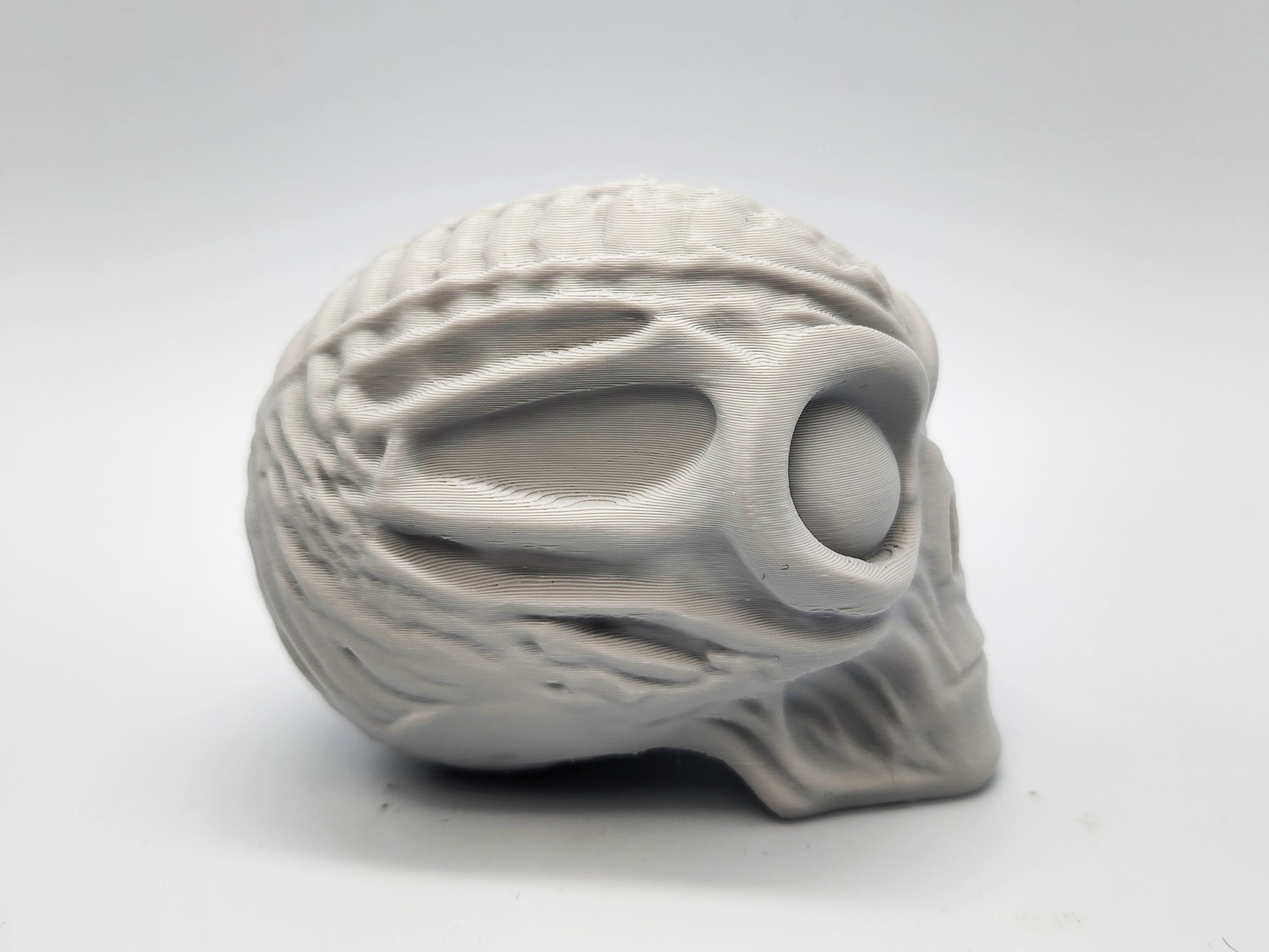 Miniatura 3 do modelo 3D Mummified Alien Skull