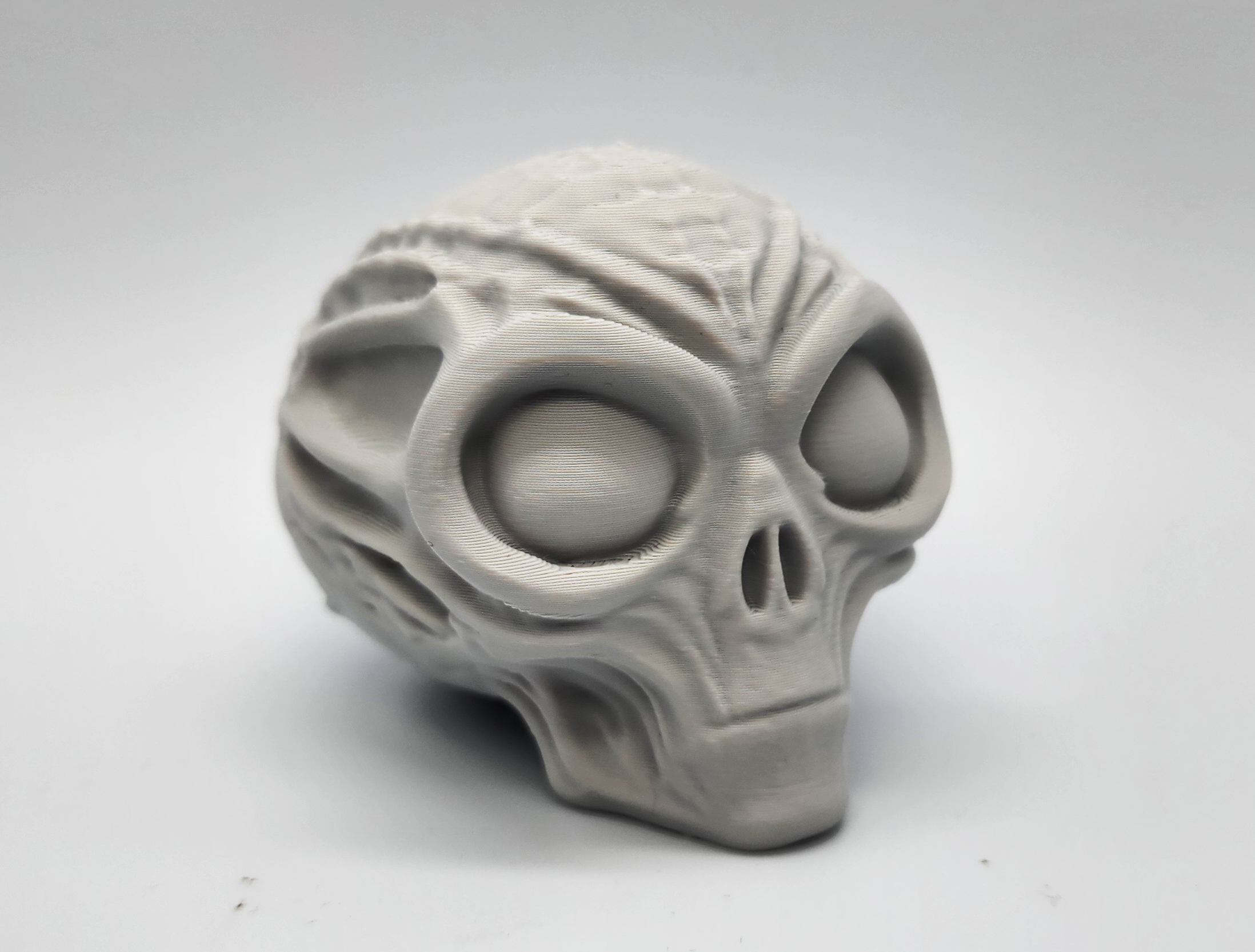 Miniatura 4 do modelo 3D Mummified Alien Skull