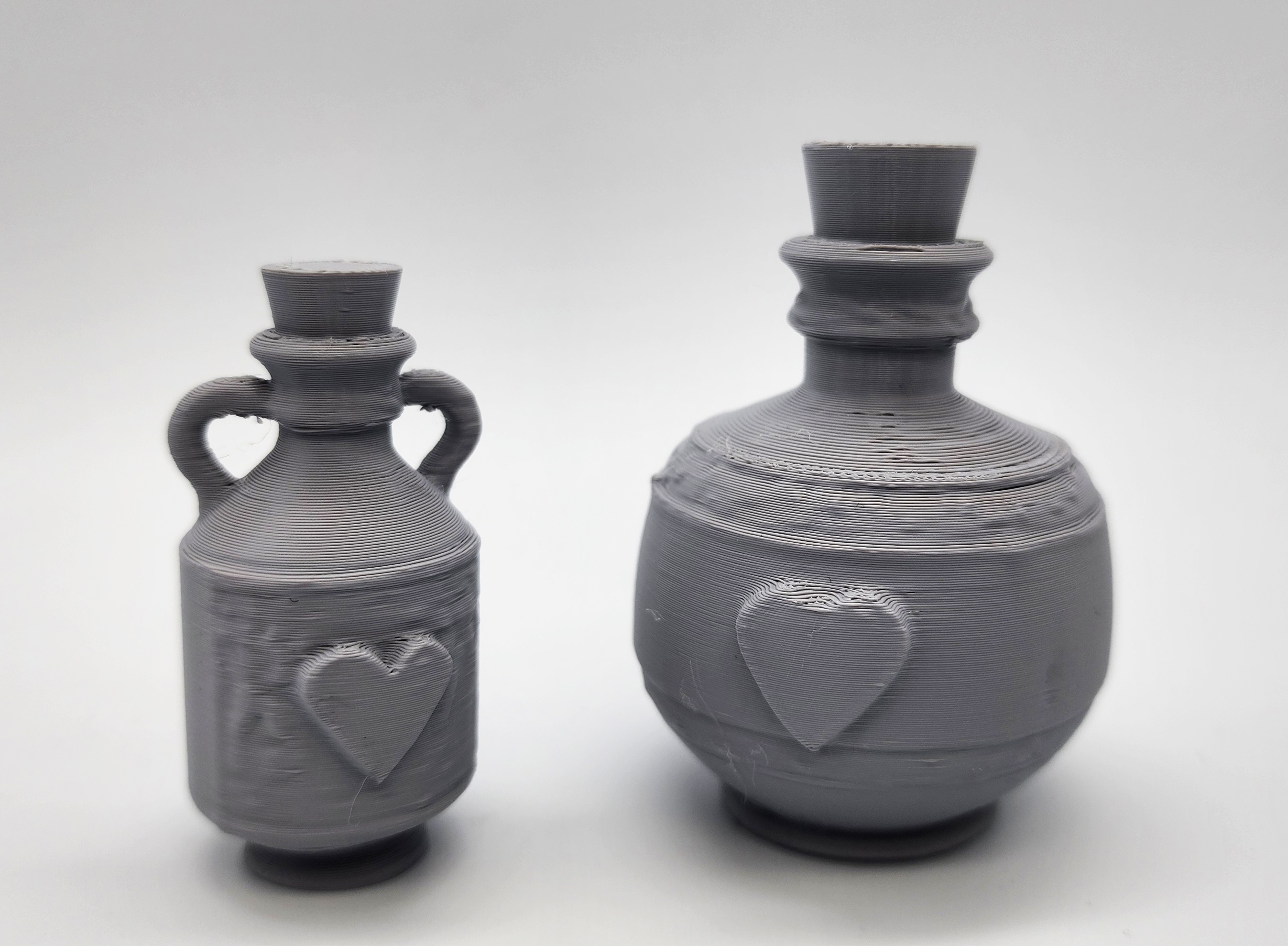 Miniature Healing Potion Bottles