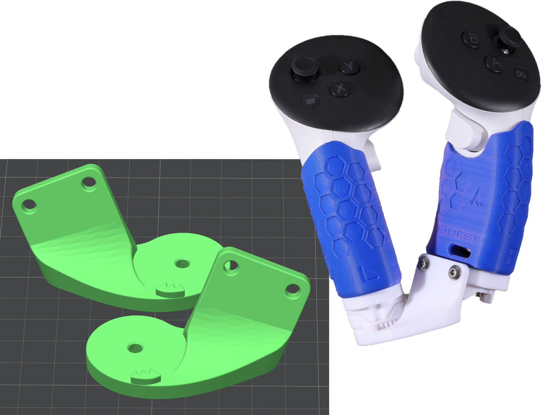 VRX-15 Gunstock Pistol Plate for Half-Life: Alyx and Half-Life 2 VR