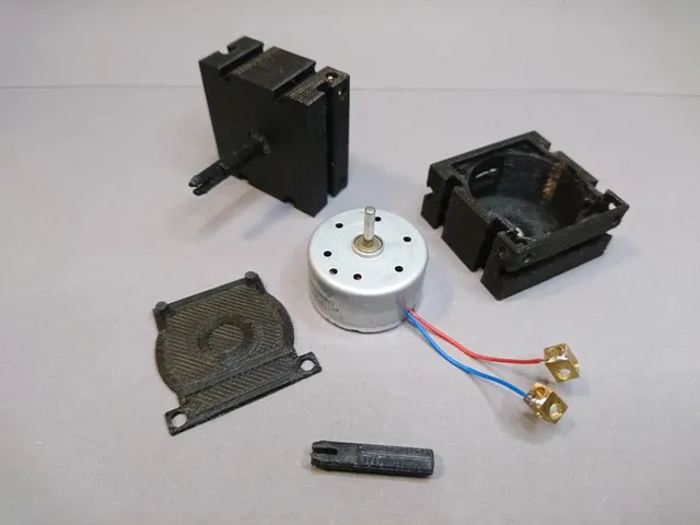 fischertechnik solar motor enclosure