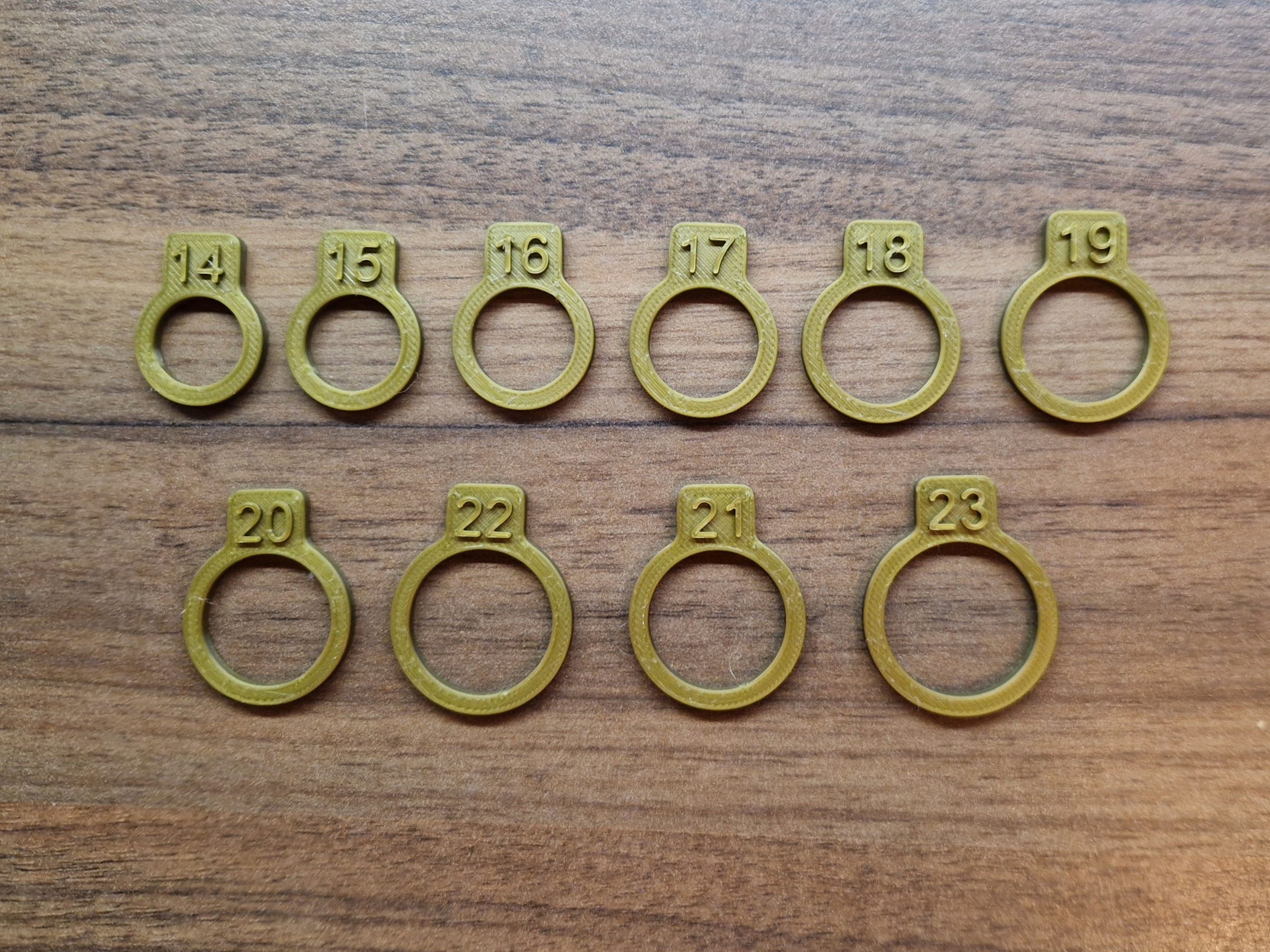 Ring sizer (Ring size measurement set)