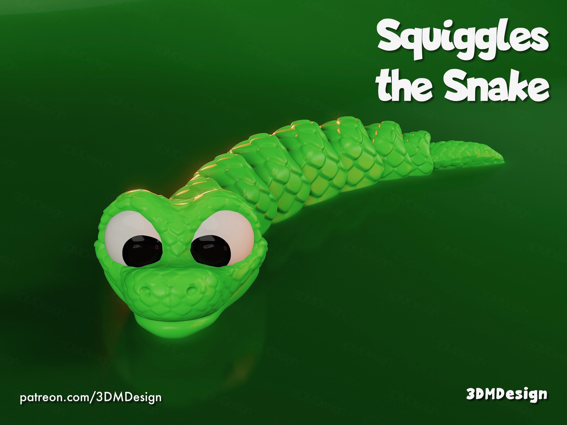 Squiggles the Articulated Snake
