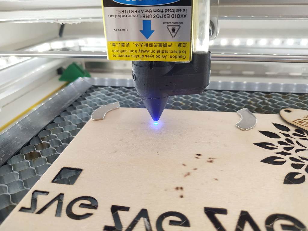 40x40 laser module air assist nozzle set