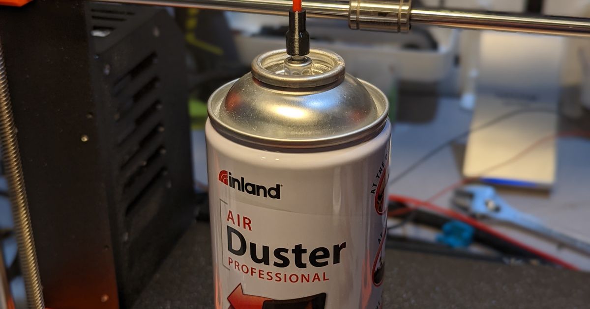 HFC152a Duster Gas Blowback Airsoft Adapter by saabotage900 Download