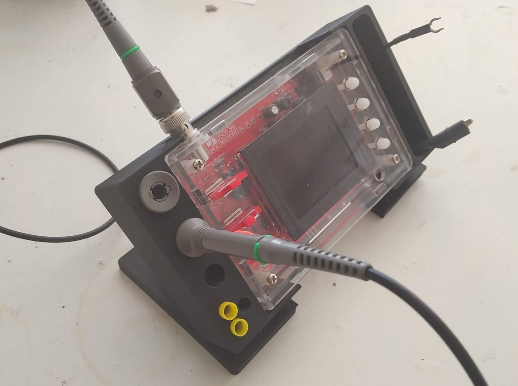 DSO138 Oscilloscope stable stand and probe rack