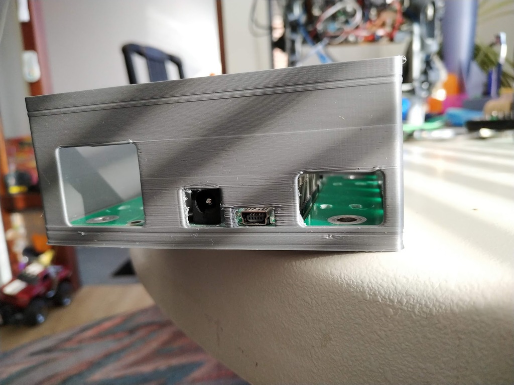 Bigger loom inlets - Woodpecker GRBL CNC machine PCB board enclosure/box