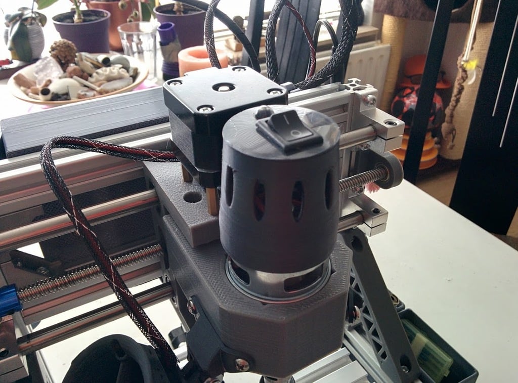 42mm cnc spindle cover and switch top.