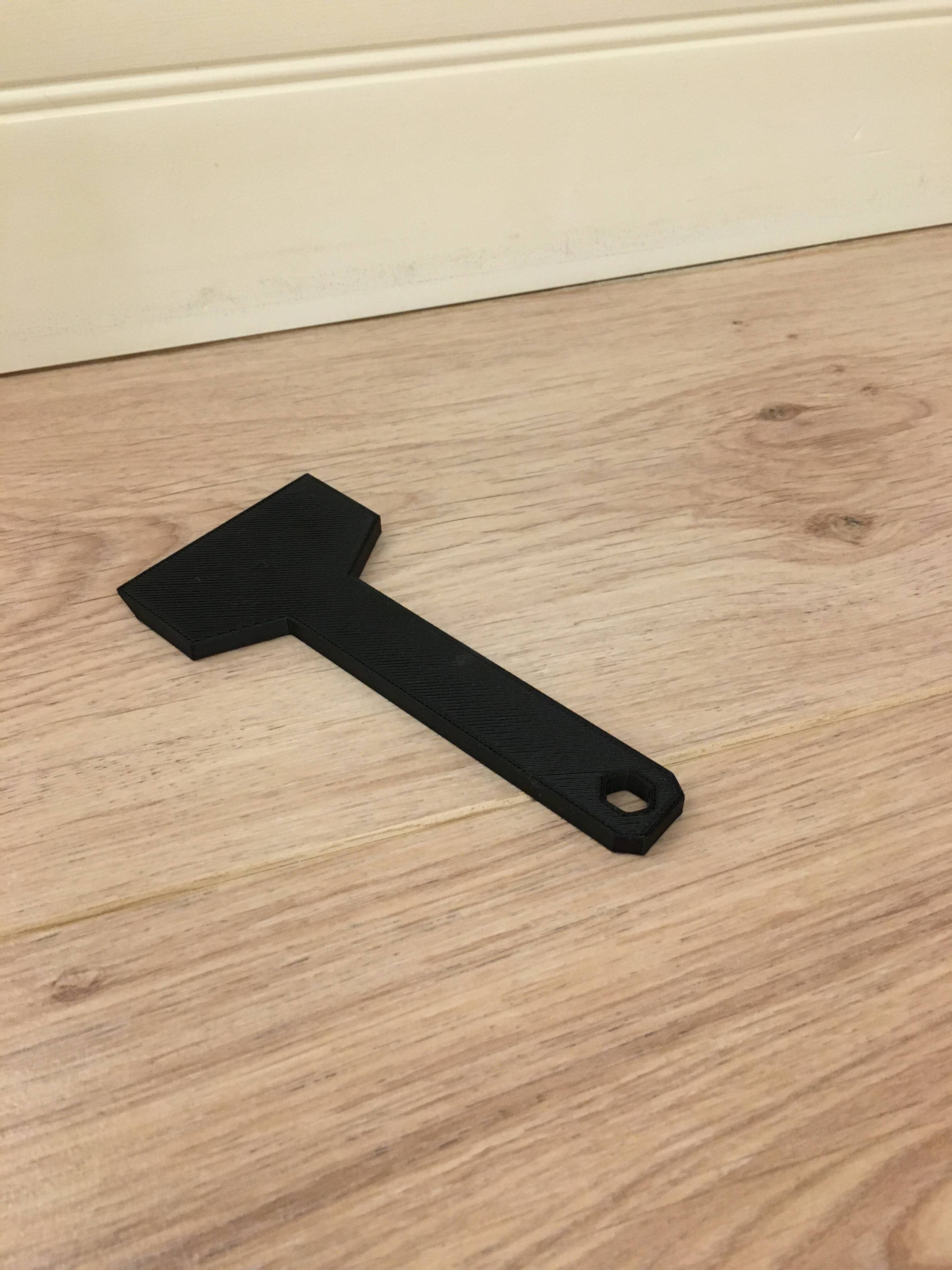 Miniatura 2 do modelo 3D 3D printer scraper