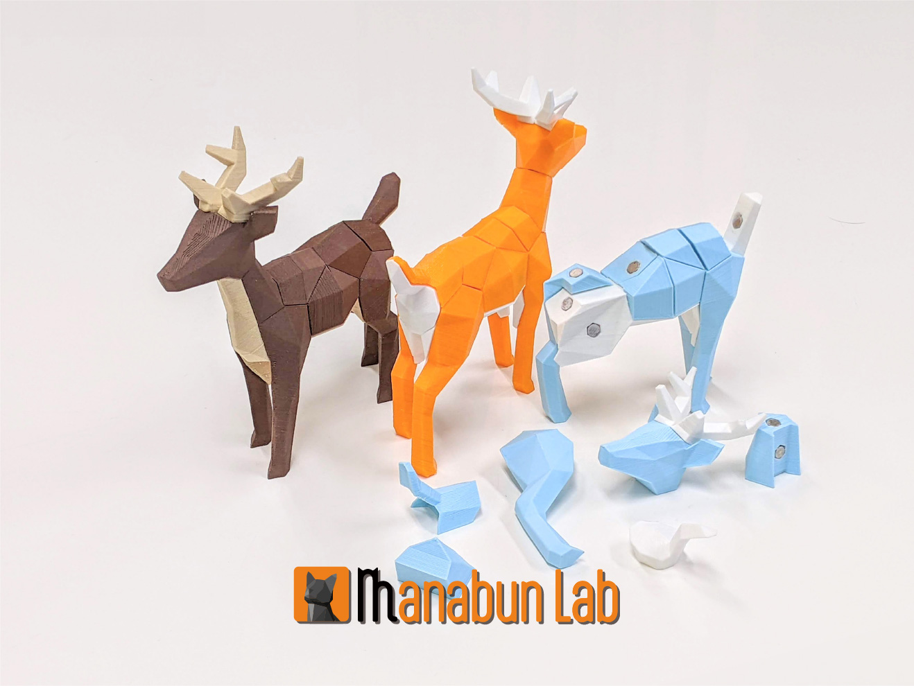 Low Poly Deer Puzzle — miniatura 3