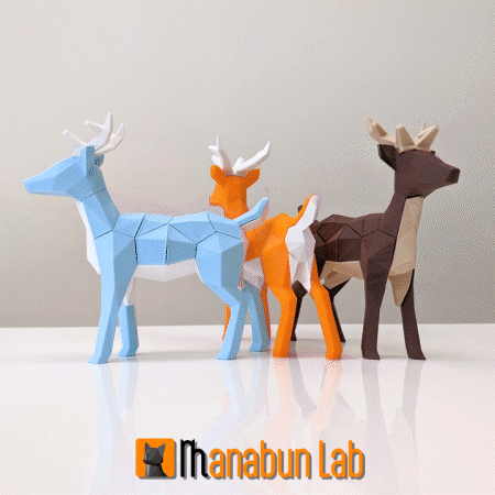 Low Poly Deer Puzzle — miniatura 2