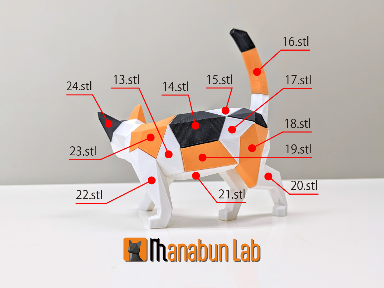 Low Poly Walking Cat Puzzle — thumbnail 12