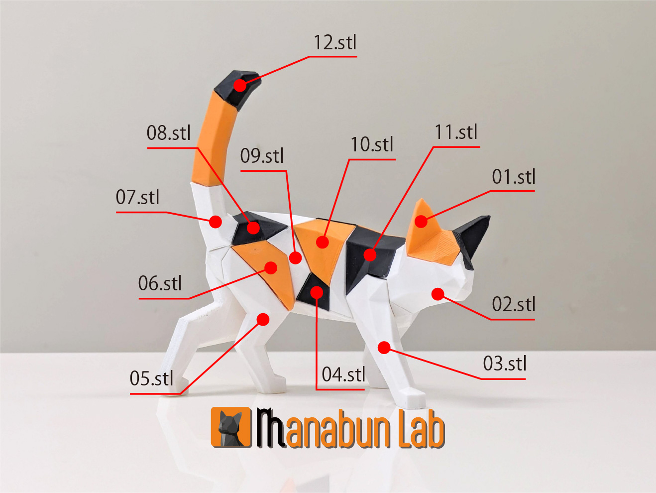 Low Poly Walking Cat Puzzle — thumbnail 11