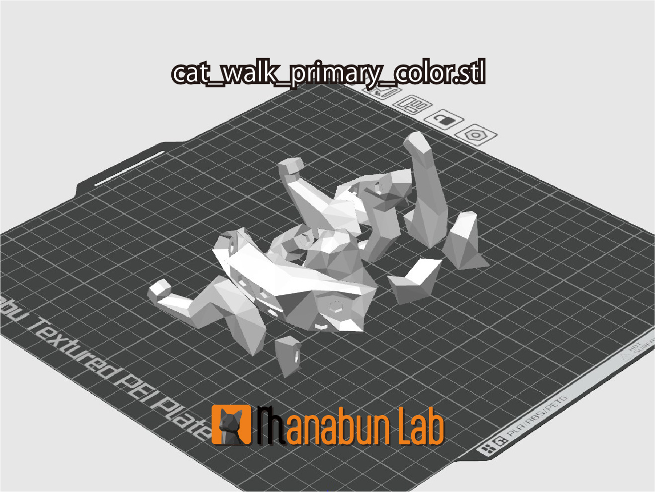 Low Poly Walking Cat Puzzle — thumbnail 8